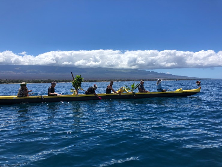 hawaiian outrigger canoe