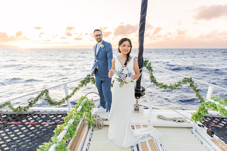 Setting Sail into Forever: Planning a Sailboat Wedding with Trilogy Maui